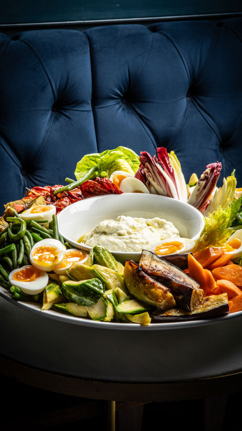 Brandade de morue with crudites recipe reel